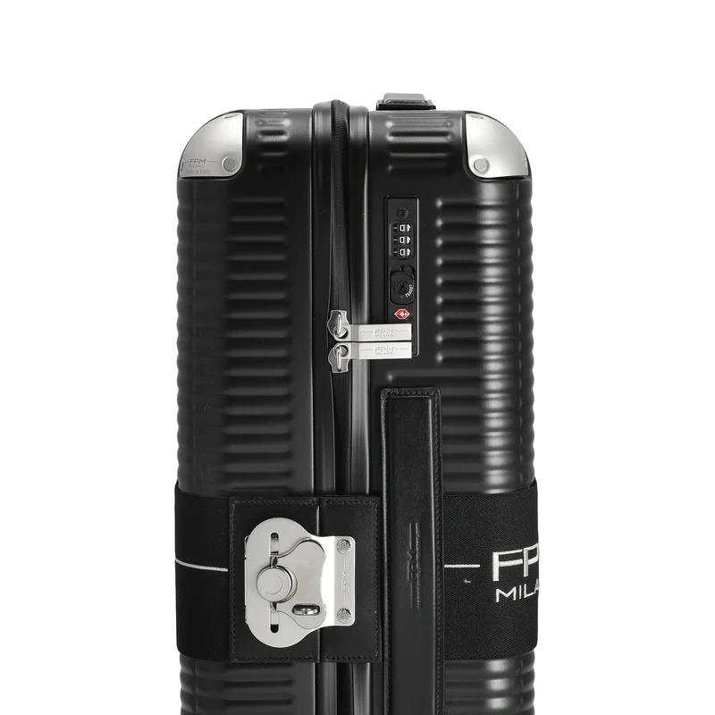 FPM Milano Bank Zip Deluxe Spinner 55 S - Trolley de cabina con 4 ruedas 55 S cm (eclipse black)