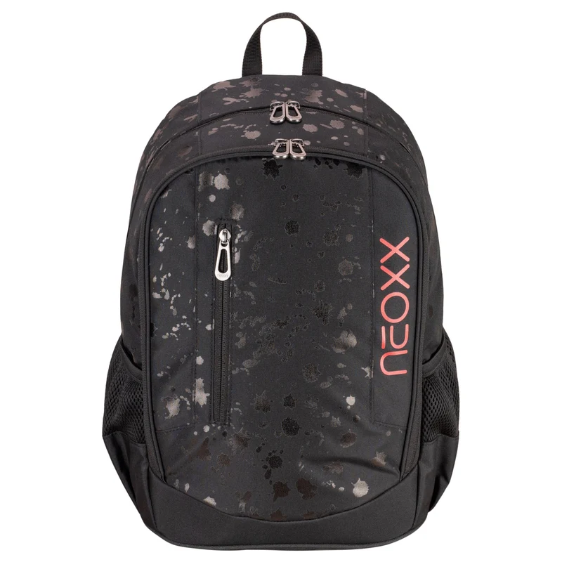 Neoxx FLOW - Mochila escolar 42.5 cm (Splash in Black)