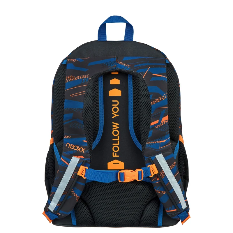 Neoxx FLOW - Mochila escolar 42.5 cm (Streetlight Runner)