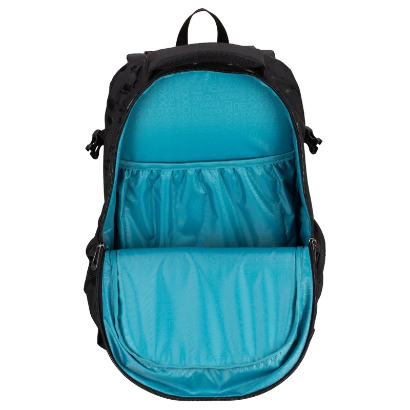 Neoxx ACTIVE PRO - Mochila escolar 45.5 cm (Splash in Black)