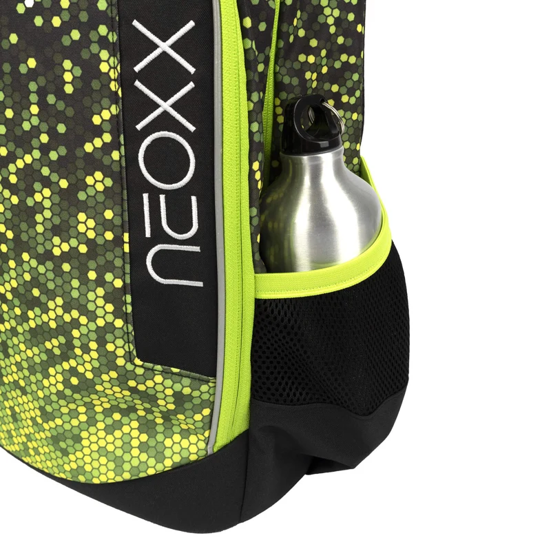 Neoxx FLOW - Mochila escolar 42.5 cm (Pixel in my mind)