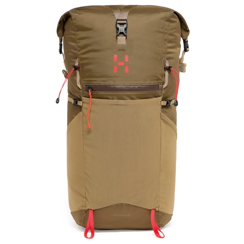 Haglöfs Magma Roll-top 40 WR - Mochila de senderismo 52 cm (teak brown/oak brown)