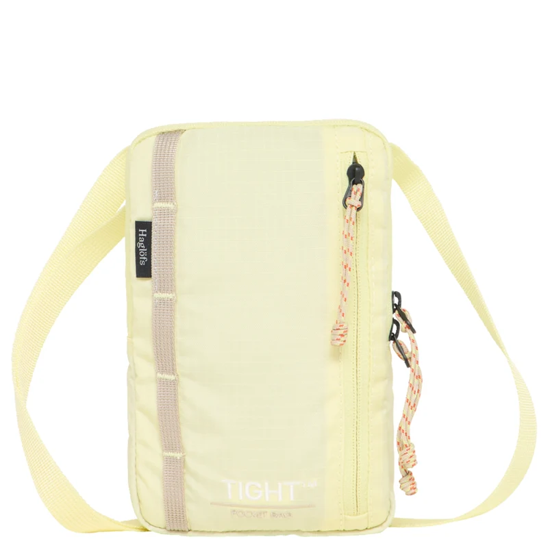 Haglöfs Tight Pocket Bag - Bolso bandolera 16.5 cm (yellow rise/chalk beige)