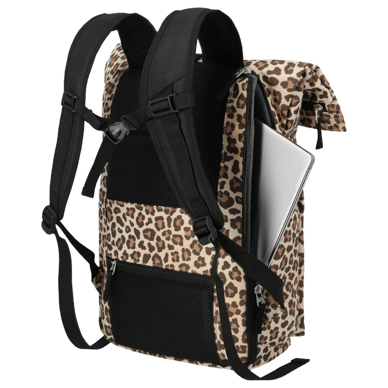 Travelite Basics Rollup - Mochila 60 cm (leopard)