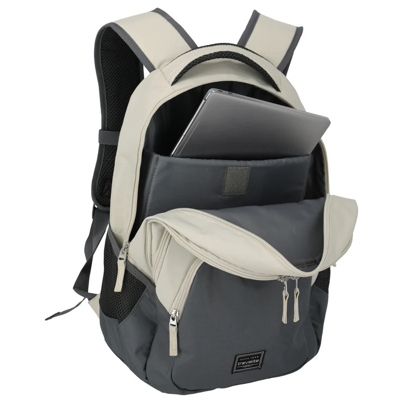Travelite Basics Melange - Mochila 45 cm (nature/anthracite)