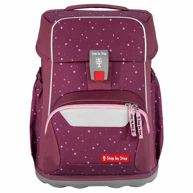 Step by Step Basis - Set de mochila escolar 4tlg. (Berry Stars)