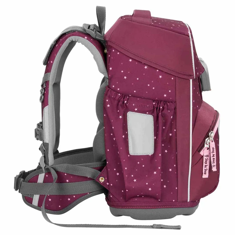 Step by Step Basis - Set de mochila escolar 4tlg. (Berry Stars)
