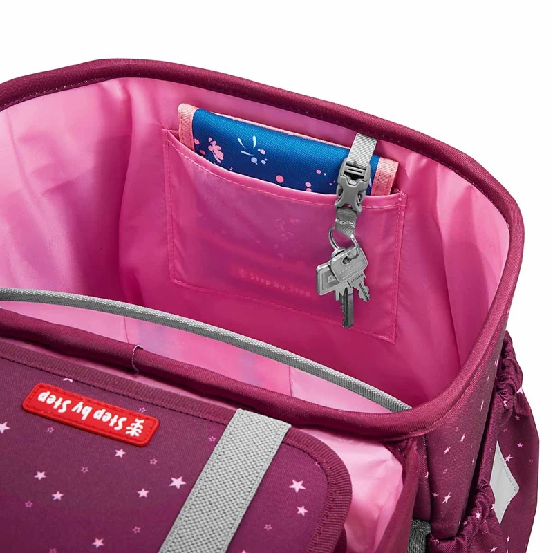 Step by Step Basis - Set de mochila escolar 4tlg. (Berry Stars)