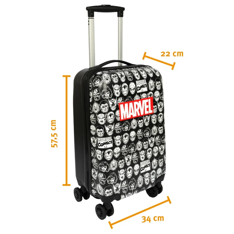 Undercover Marvel Comics - Trolley de 4 ruedas 57 cm (marvel comics)