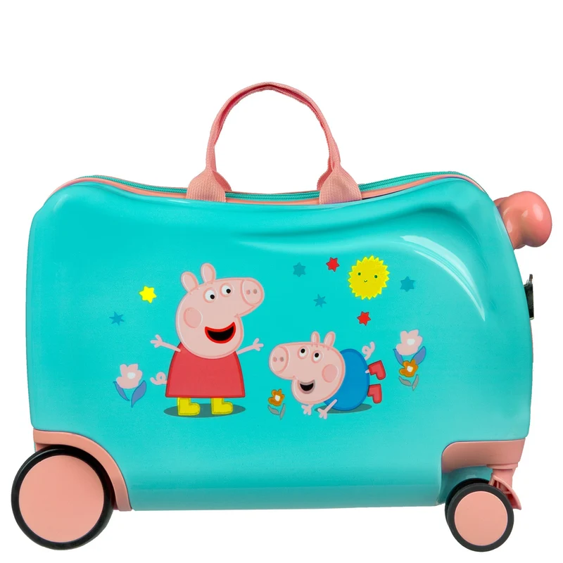 Undercover Peppa Pig Ride-On - Trolley infantil con 4 ruedas 47.5 cm (Peppa Pig)