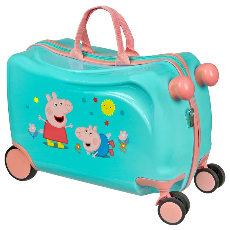 Undercover Peppa Pig Ride-On - Trolley infantil con 4 ruedas 47.5 cm (Peppa Pig)