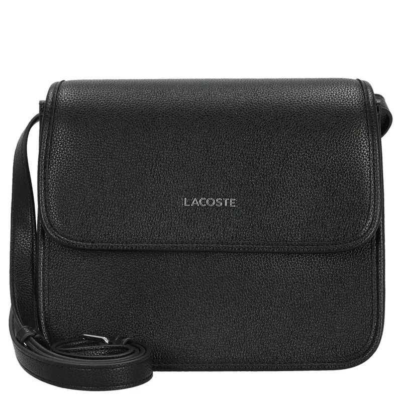 Lacoste Messenger Bag - Bandolera 24 cm (black)