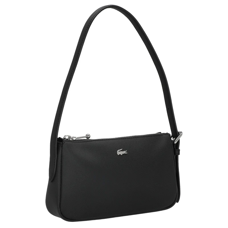 Lacoste Daily City - Bolso de hombro 21 cm (black)