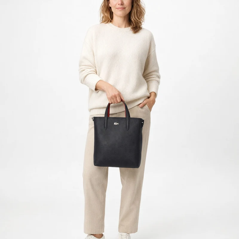 Lacoste Anna - Bolso de mano 29 cm (marine)