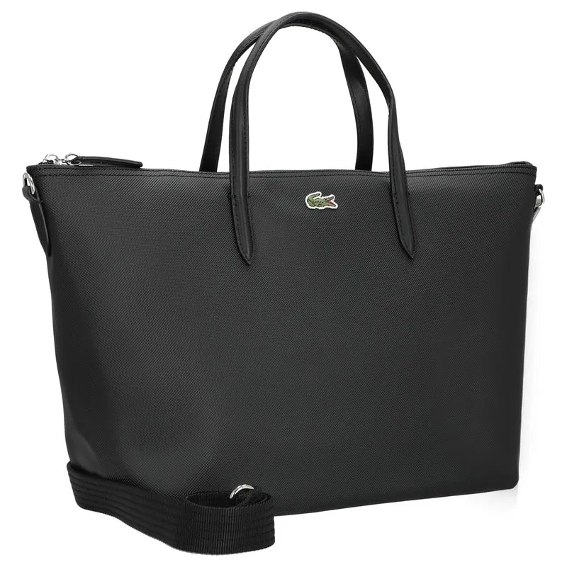 Lacoste L.12.12 Concept Tote - Bolso de mano 28 cm (noir)