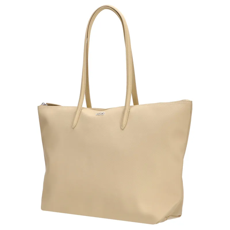 Lacoste L. 12.12 Concept - Bolso shopper L 34 cm (millet)
