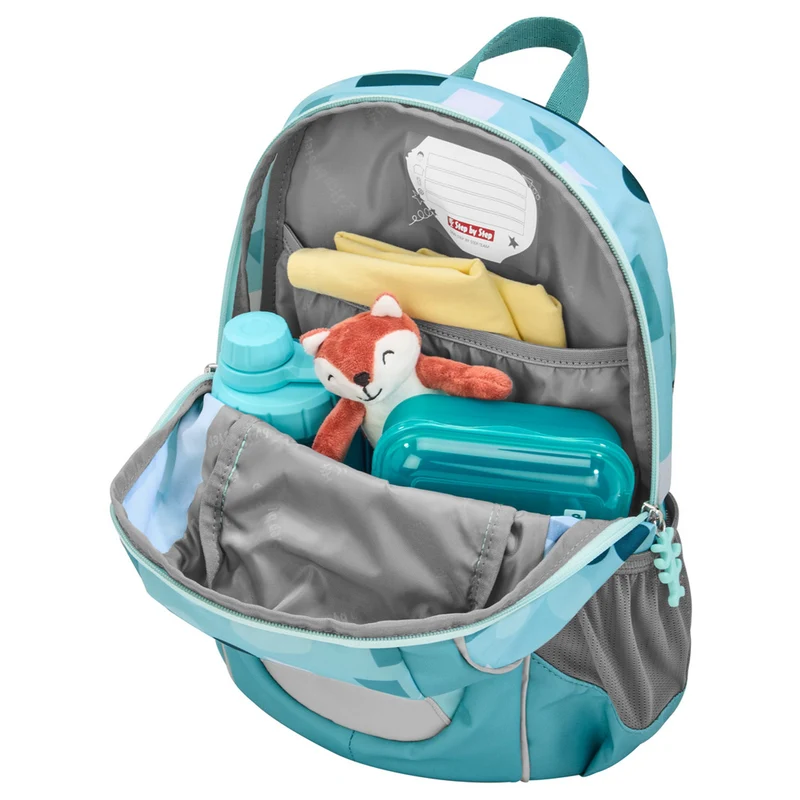 Step by Step KIGA Maxi - Set de mochila 2 piezas (Teddy Carlo)