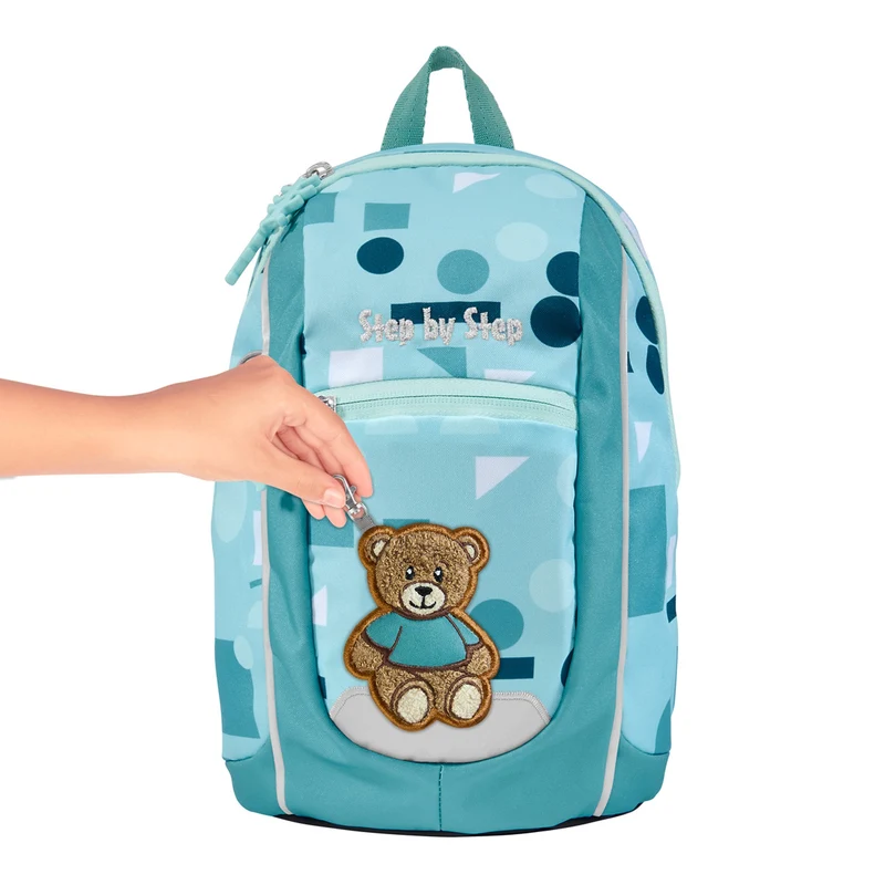 Step by Step KIGA Mini - Set de mochila 2 piezas (Teddy Carlo)