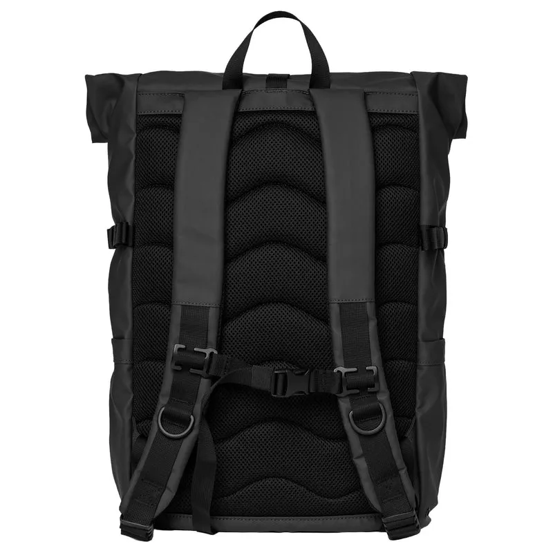 Sandqvist Stream Rolltop - Mochila 16" 67 cm (black)