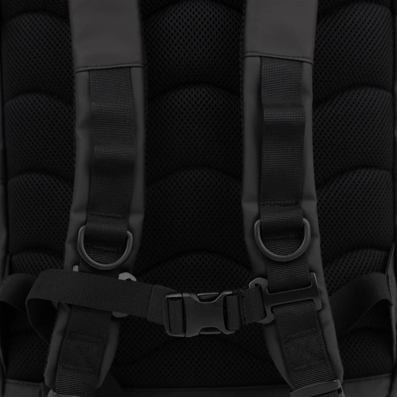 Sandqvist Stream Rolltop - Mochila 16" 67 cm (black)