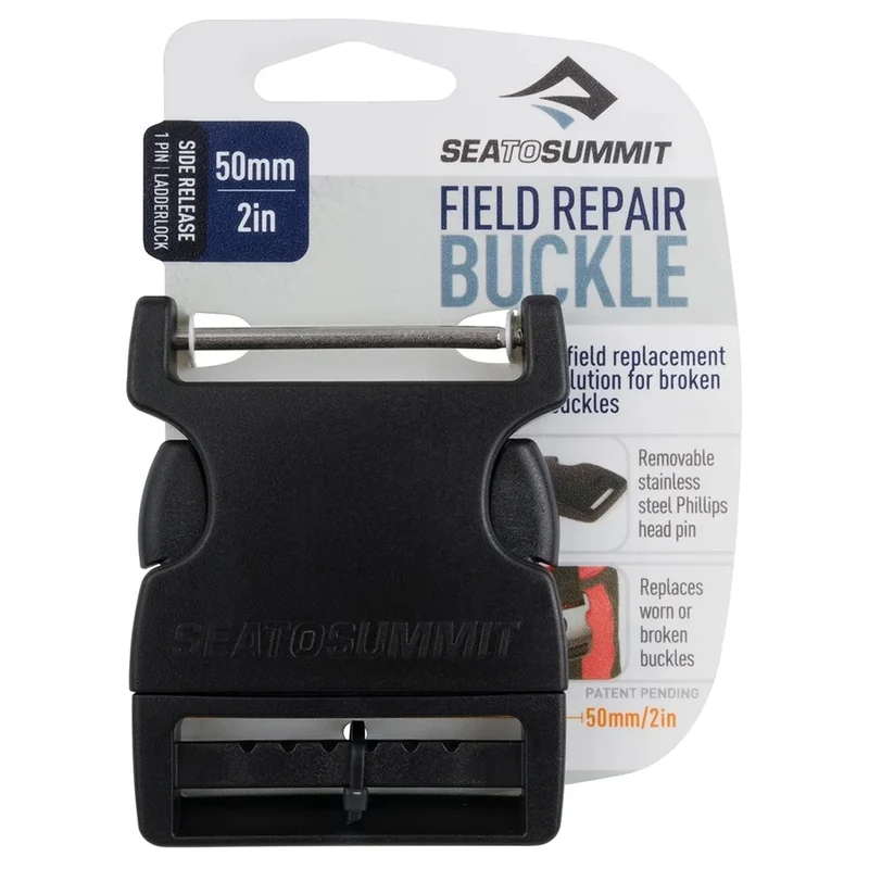 Sea to Summit Field Repair Buckle - Hebilla de cinta 1 Pin 50 mm (black)