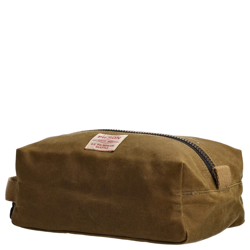 Filson Tin Cloth - Neceser 23 cm (dark tan)