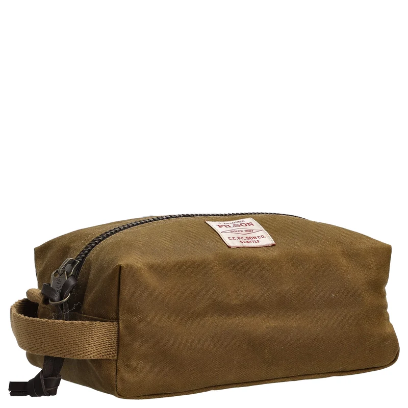 Filson Tin Cloth - Neceser 23 cm (dark tan)