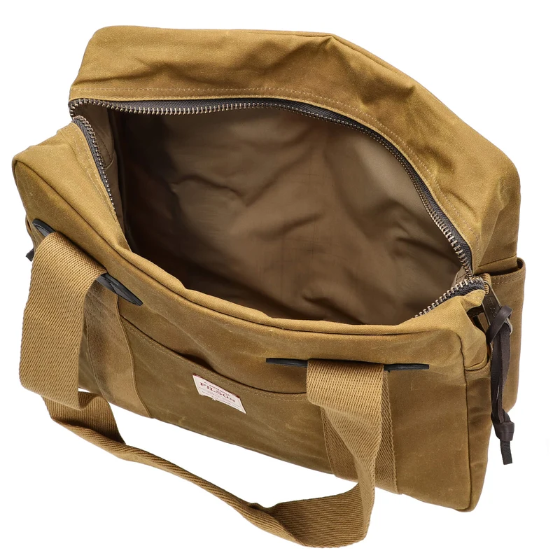 Filson Tin Cloth - Bolso shopper (dark tan)
