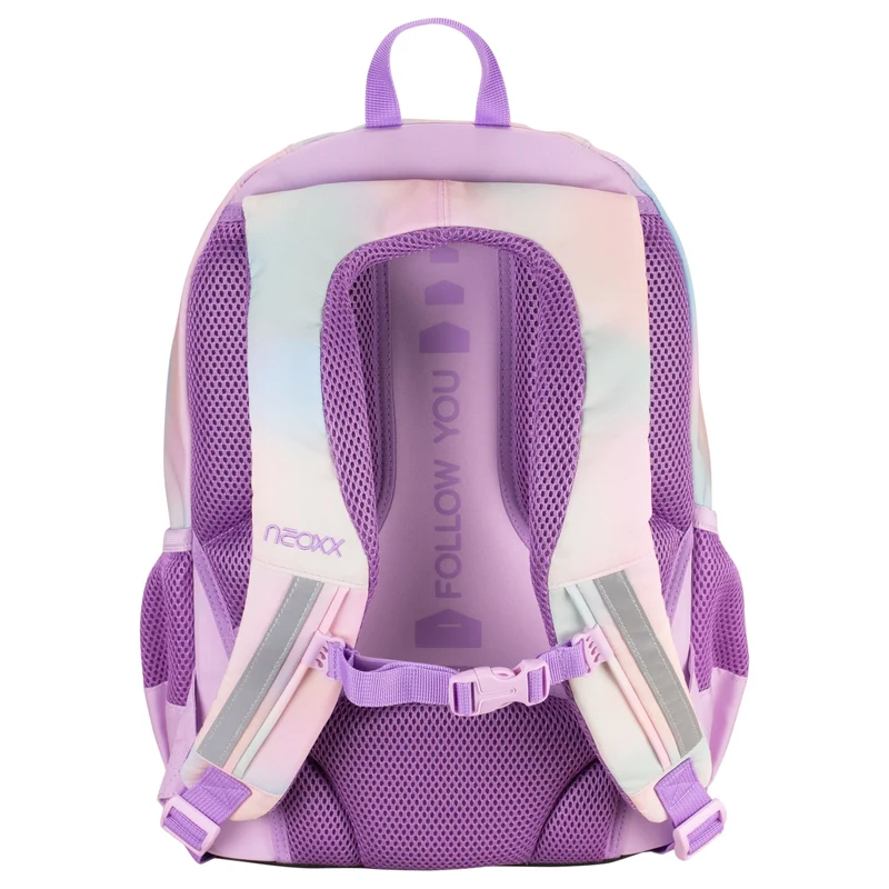 Neoxx FLOW - Mochila escolar 42.5 cm (Candy Party)