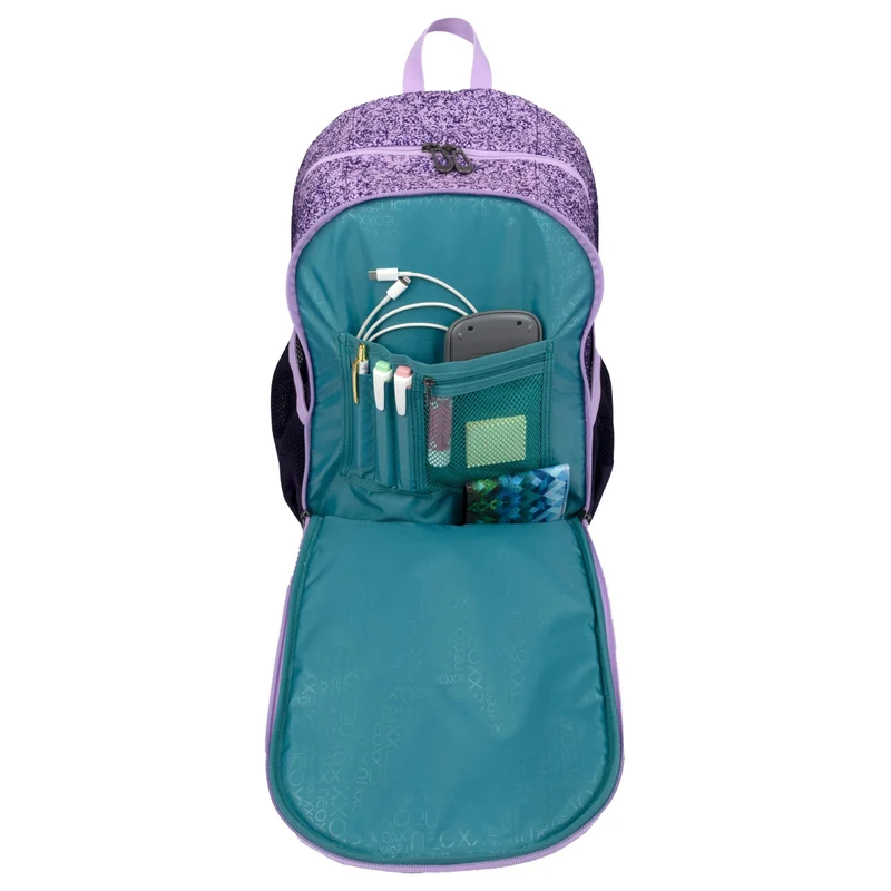 Neoxx FLOW - Mochila escolar 42.5 cm (Glitterally perfect)