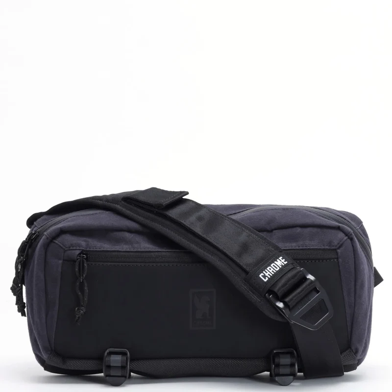 Chrome Mini Kadet Sling Bag 5 - Bolso bandolera 34 cm (black canvas leather)