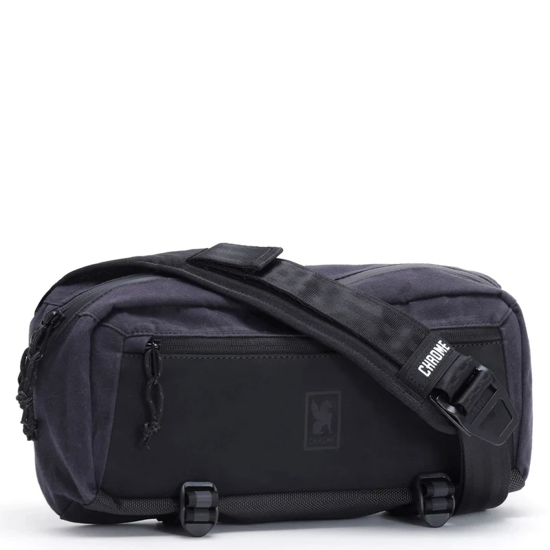 Chrome Mini Kadet Sling Bag 5 - Bolso bandolera 34 cm (black canvas leather)