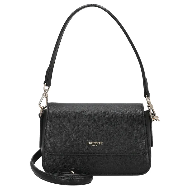 Lacoste Champs-Elysées - Bolso de hombro 21 cm (black)