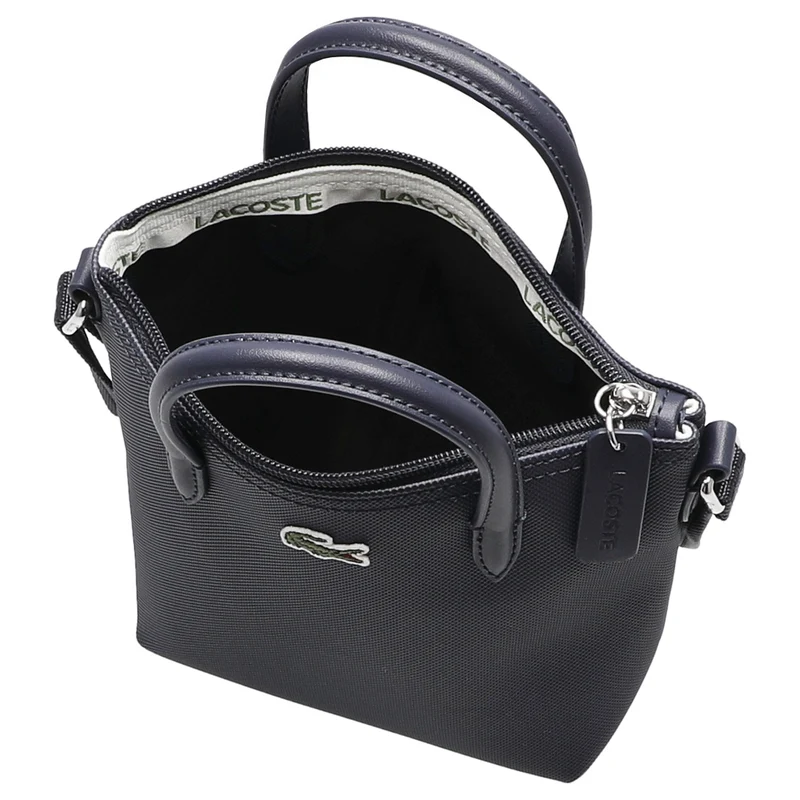 Lacoste Mini-Tote L.12.12 Concept - Bolso de mano 18 cm (eclipse)