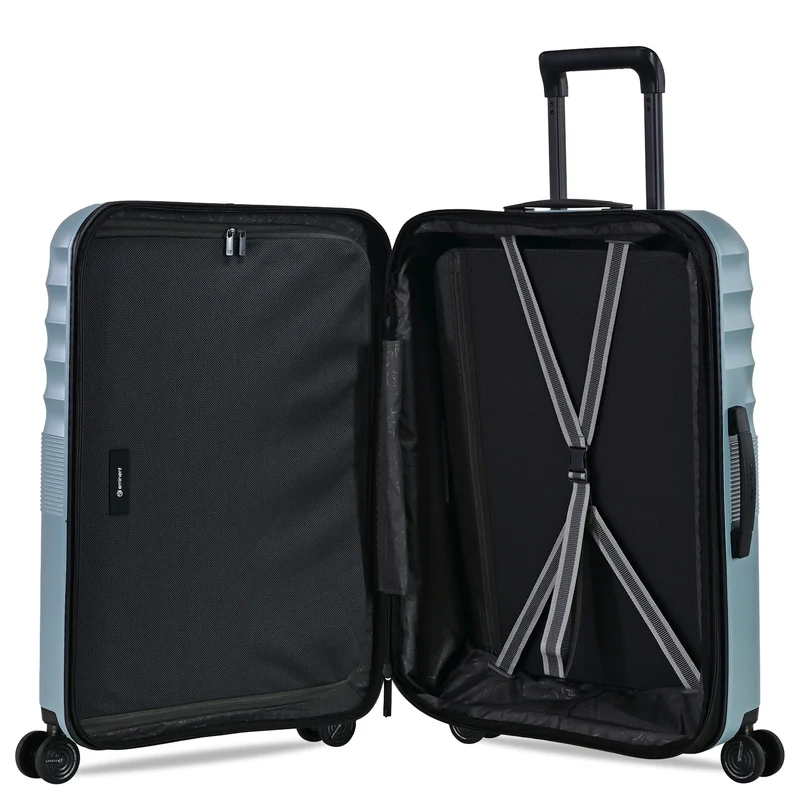 Eminent DANDELION - Trolley de 4 ruedas L 77 cm expandible (misty blue)