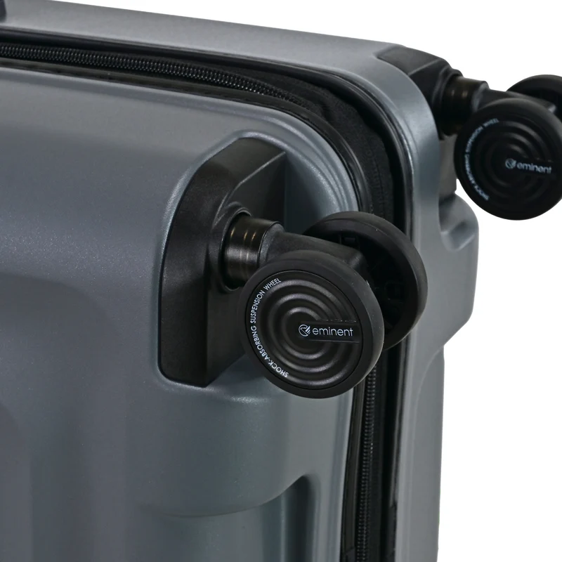 Eminent DANDELION - Trolley de cabina S 4 ruedas 55 cm expandible (dark grey)