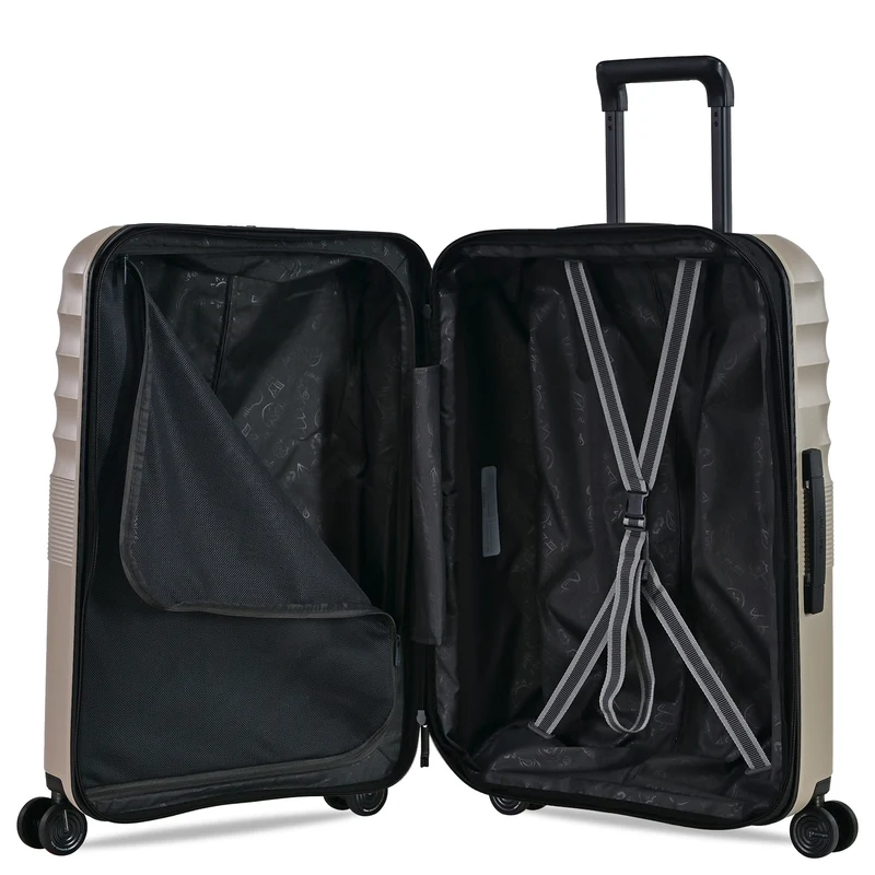 Eminent DANDELION - Trolley de 4 ruedas M 66 cm expandible (beige)