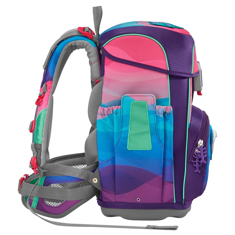 Step by Step Cloud Ocean - Set de mochila escolar 5 piezas (Dolphin Lana)