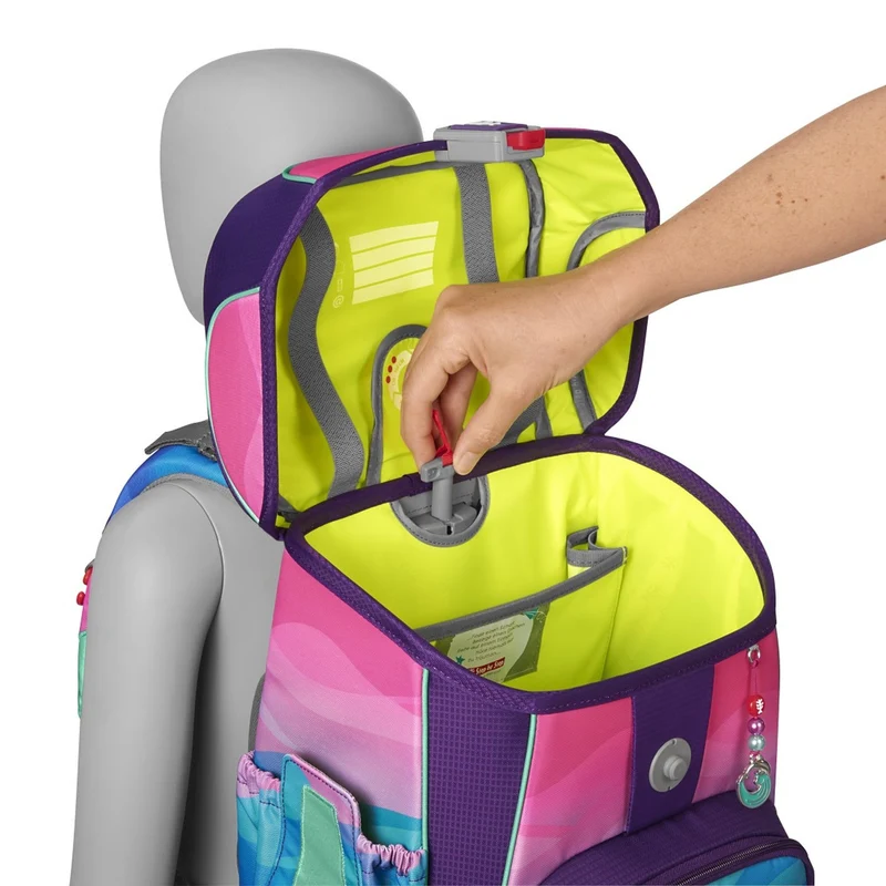 Step by Step Cloud Ocean - Set de mochila escolar 5 piezas (Dolphin Lana)