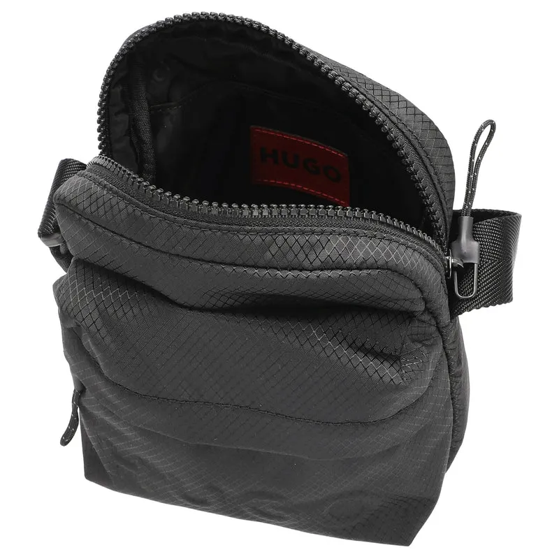 HUGO Uther NS - Bolso bandolera 18 cm (black)