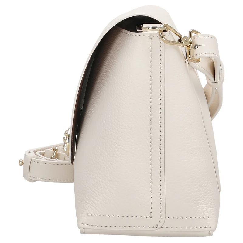 Coccinelle Nikla - Bolso de hombro 30 cm (pearl/cognac)