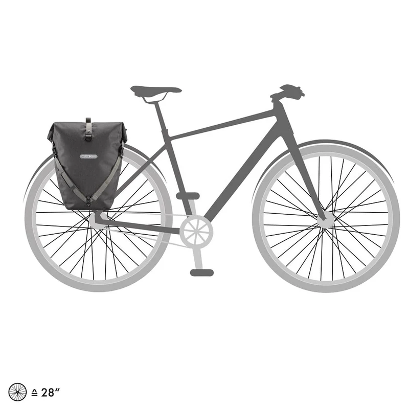 Ortlieb Back-Roller Urban 20 - Bolsa trasera QL2.1 42 cm (pepper)