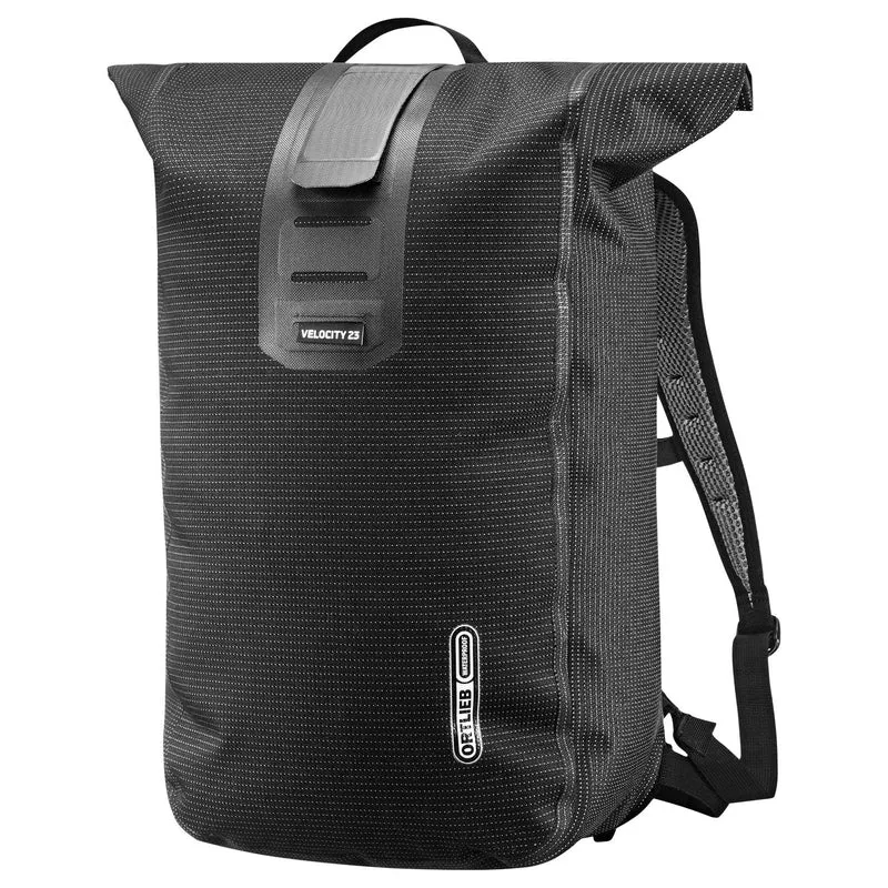 Ortlieb Velocity High-Vis 23 - Mochila 15" 50 cm (black reflective)
