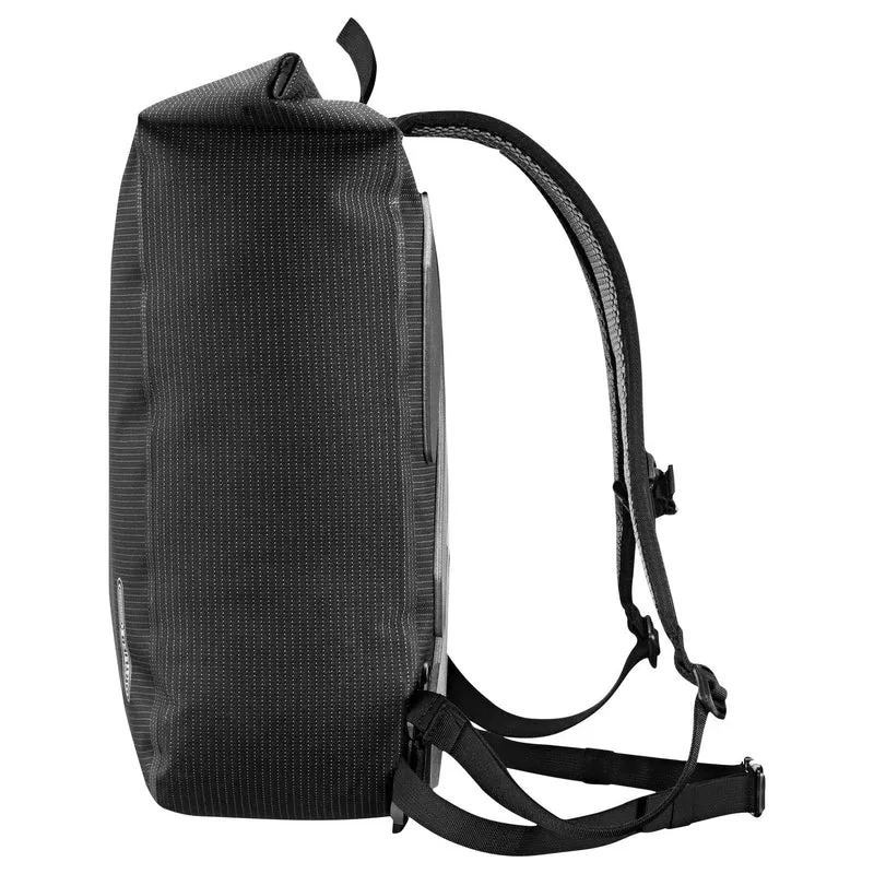 Ortlieb Velocity High-Vis 23 - Mochila 15" 50 cm (black reflective)