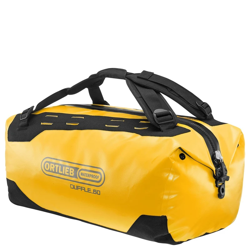 Ortlieb Duffle 60 - Bolsa de viaje/ Mochila 58 cm (yellow black)