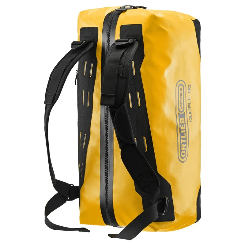 Ortlieb Duffle 60 - Bolsa de viaje/ Mochila 58 cm (yellow black)