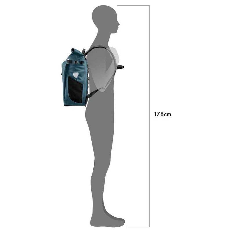 Ortlieb Vario 26 Hinterradtasche - Mochila 47 cm (petrol)