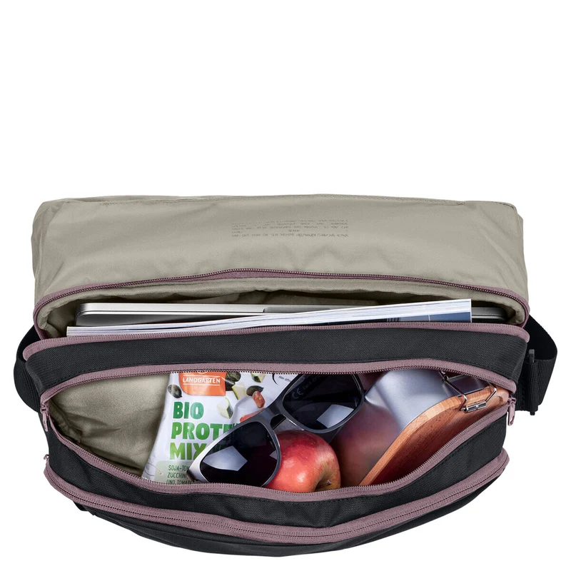 Vaude Rom III - Bolso bandolera M 13.3" 35 cm (black/purple ash)