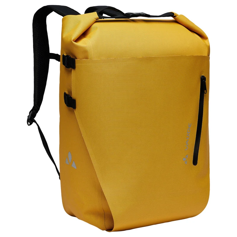 Vaude Proof Transformer 2in1 - Bolsa para bicicleta/Mochila para bicicleta 13.3" (burnt yellow)