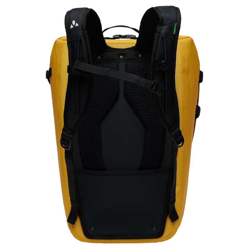 Vaude Proof Transformer 2in1 - Bolsa para bicicleta/Mochila para bicicleta 13.3" (burnt yellow)